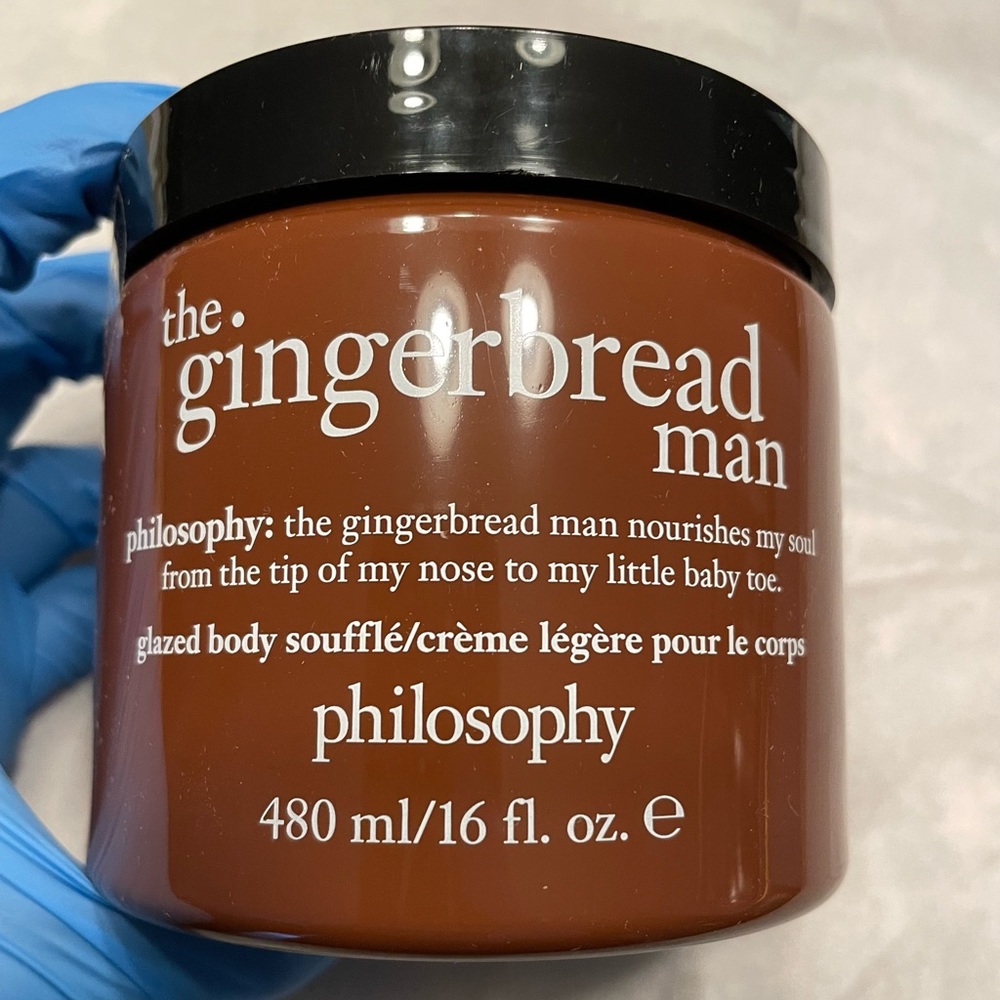 PHILOSOPHY- GINGERBREAD MAN BODY SOUFFLÉ.  Super Size - 16 fl oz